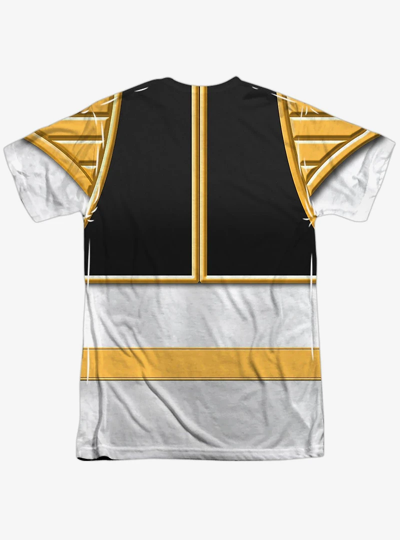 Mighty Morphin' Power Rangers White Ranger Sublimated T-Shirt