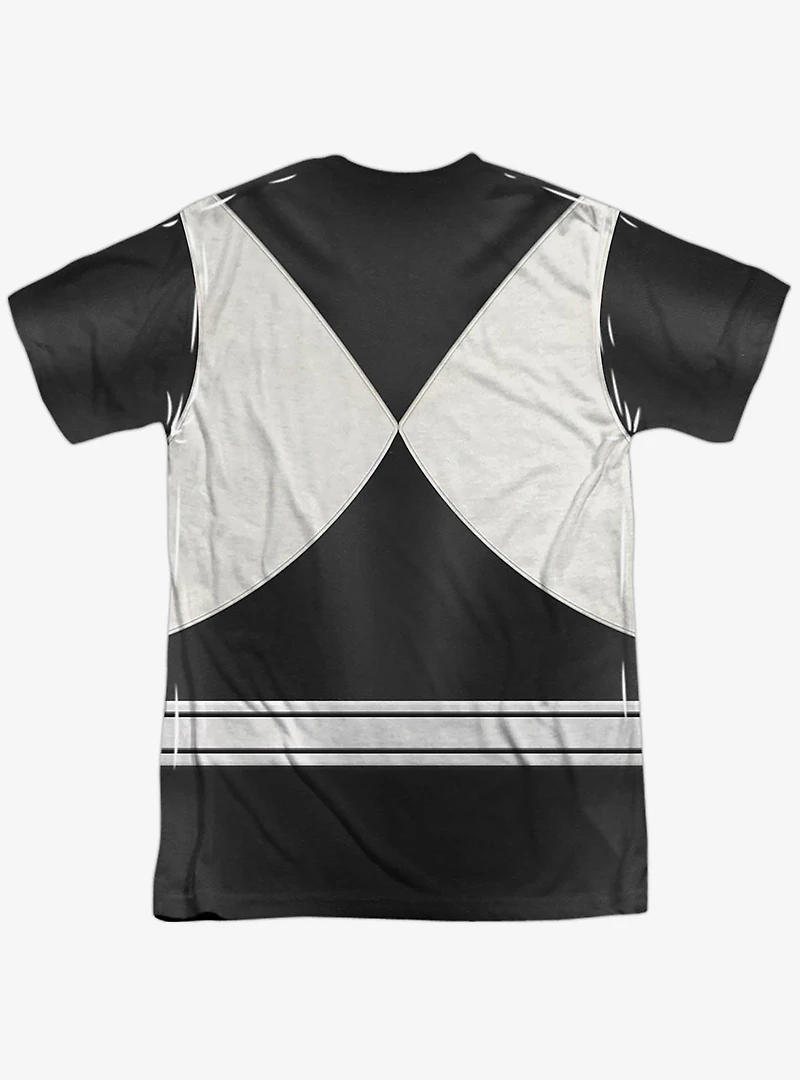 Mighty Morphin' Power Rangers Black Ranger Sublimated T-Shirt