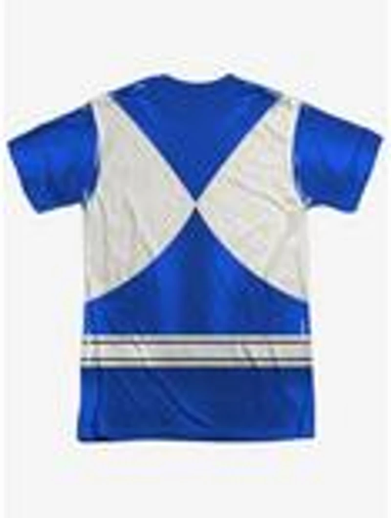 Mighty Morphin' Power Rangers Blue Ranger Sublimated T-Shirt