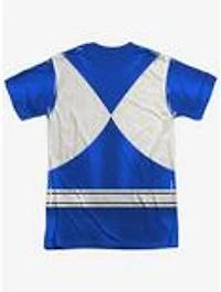 Mighty Morphin' Power Rangers Blue Ranger Sublimated T-Shirt