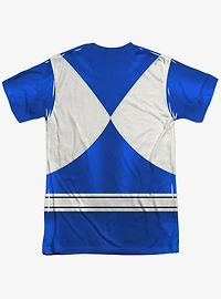 Mighty Morphin' Power Rangers Blue Ranger Sublimated T-Shirt