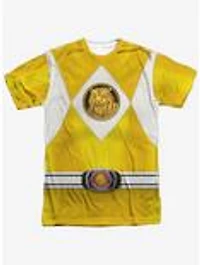 Mighty Morphin' Power Rangers Yellow Ranger Sublimated T-Shirt