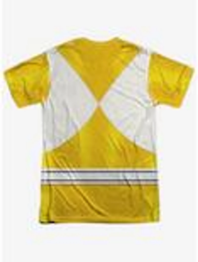 Mighty Morphin' Power Rangers Yellow Ranger Sublimated T-Shirt