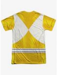 Mighty Morphin' Power Rangers Yellow Ranger Sublimated T-Shirt