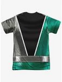 Mighty Morphin' Power Rangers Dino Fury Green Ranger Sublimated T-Shirt