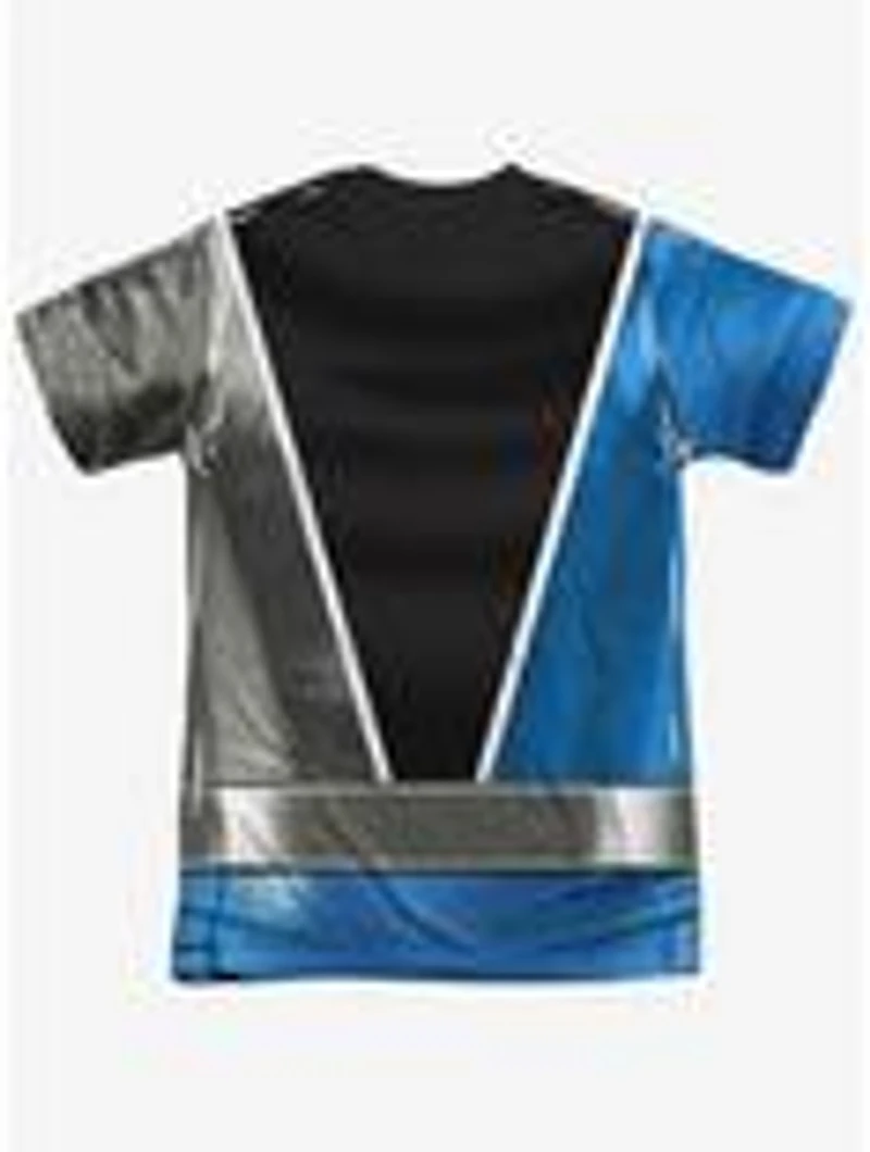 Mighty Morphin' Power Rangers Dino Fury Blue Ranger Sublimated T-Shirt