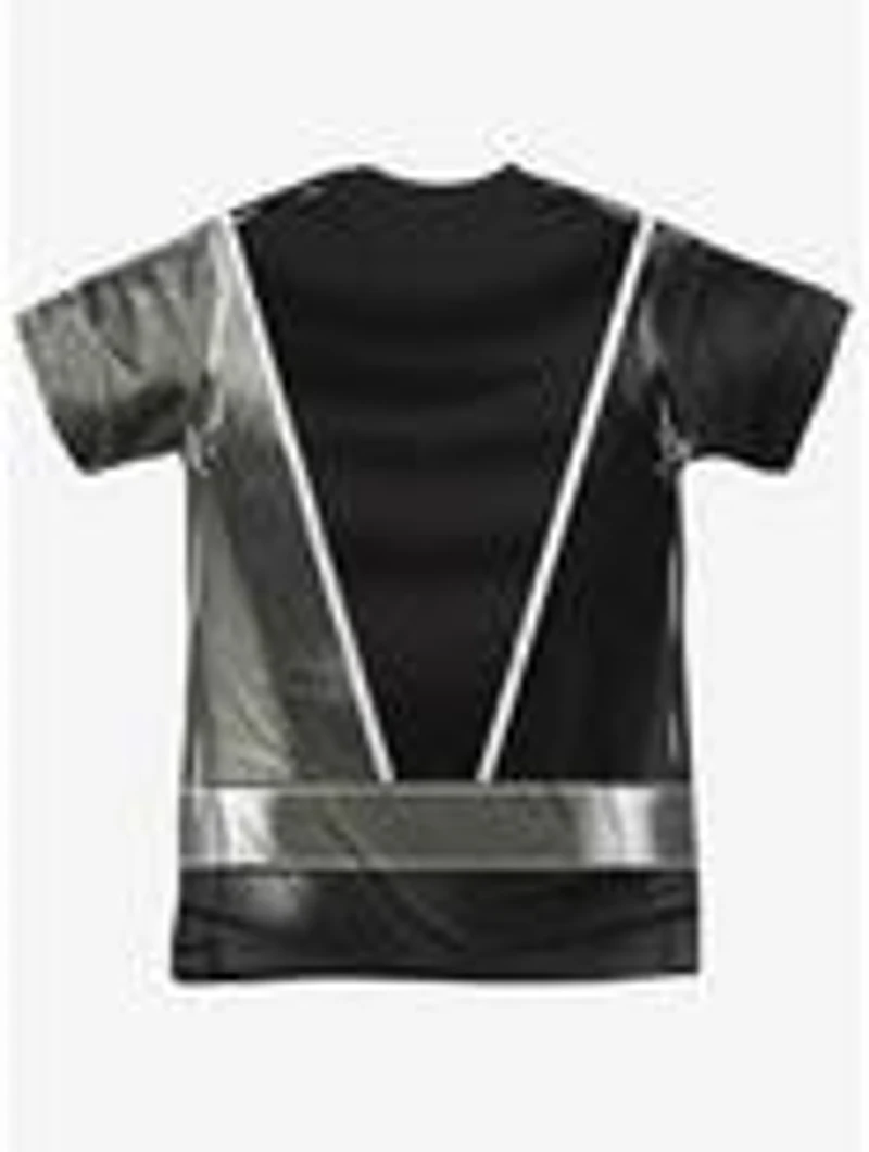 Mighty Morphin' Power Rangers Dino Fury Black Ranger Sublimated T-Shirt