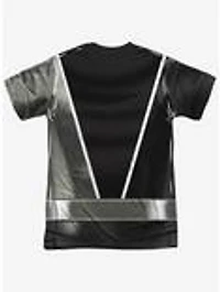 Mighty Morphin' Power Rangers Dino Fury Black Ranger Sublimated T-Shirt
