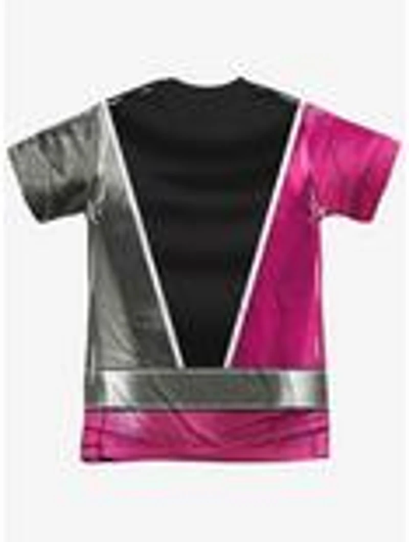 Mighty Morphin' Power Rangers Dino Fury Pink Ranger Sublimated T-Shirt