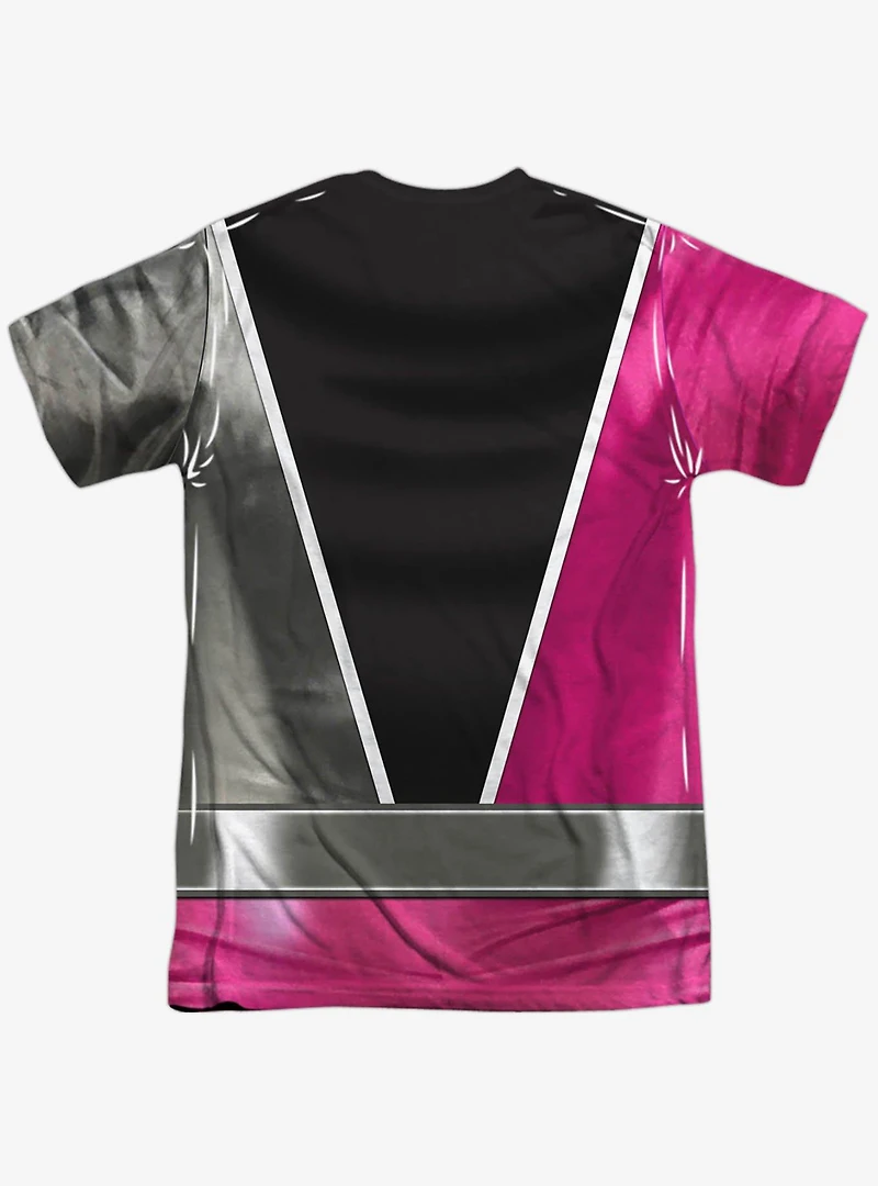 Mighty Morphin' Power Rangers Dino Fury Pink Ranger Sublimated T-Shirt