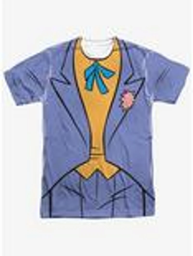 DC Comics Batman The Animated Series Joker Costume Sublimated T-Shirt