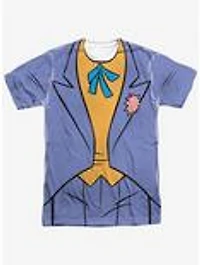 DC Comics Batman The Animated Series Joker Costume Sublimated T-Shirt