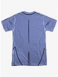 DC Comics Batman The Animated Series Joker Costume Sublimated T-Shirt