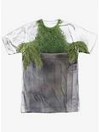 Sesame Street Classic TV Show Oscar Costume Print Tee