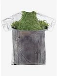 Sesame Street Classic TV Show Oscar Costume Print Tee