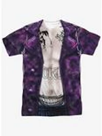 DC Comics Suicide Squad Joker Costume Sublimated T-Shirt