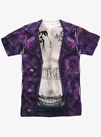 DC Comics Suicide Squad Joker Costume Sublimated T-Shirt