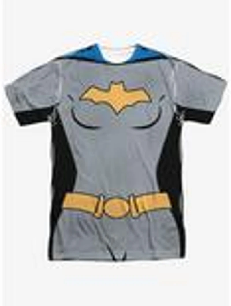DC Comics Batman The Animated Series Batgirl Costume Sublimated T-Shirt