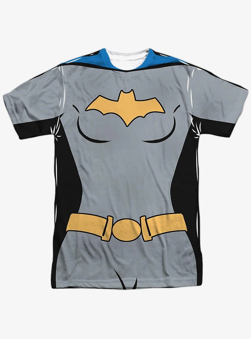 DC Comics Batman The Animated Series Batgirl Costume Sublimated T-Shirt