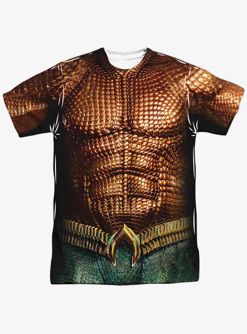 DC Comics Aquaman Movie Costume Sublimated T-Shirt