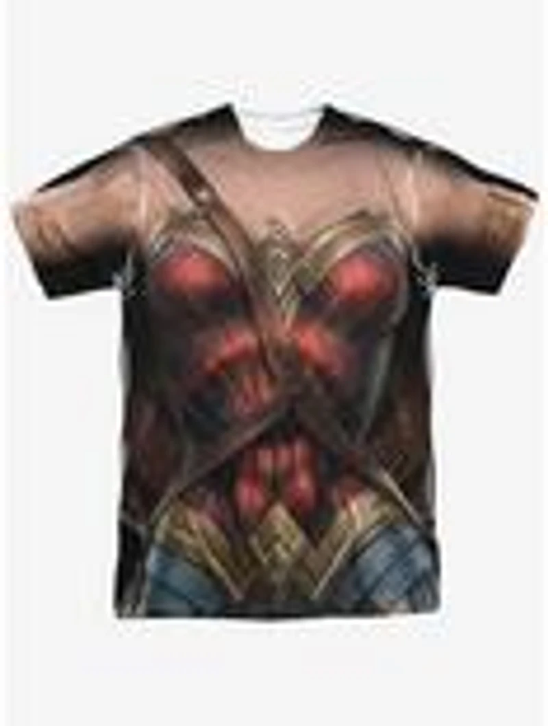 DC Comics Wonder Woman Movie Costume Sublimated T-Shirt
