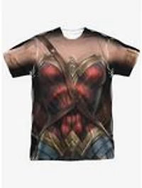 DC Comics Wonder Woman Movie Costume Sublimated T-Shirt