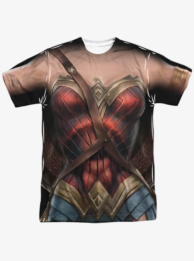 DC Comics Wonder Woman Movie Costume Sublimated T-Shirt