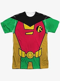 DC Comics Teen Titans Go! Robin Costume Sublimated T-Shirt