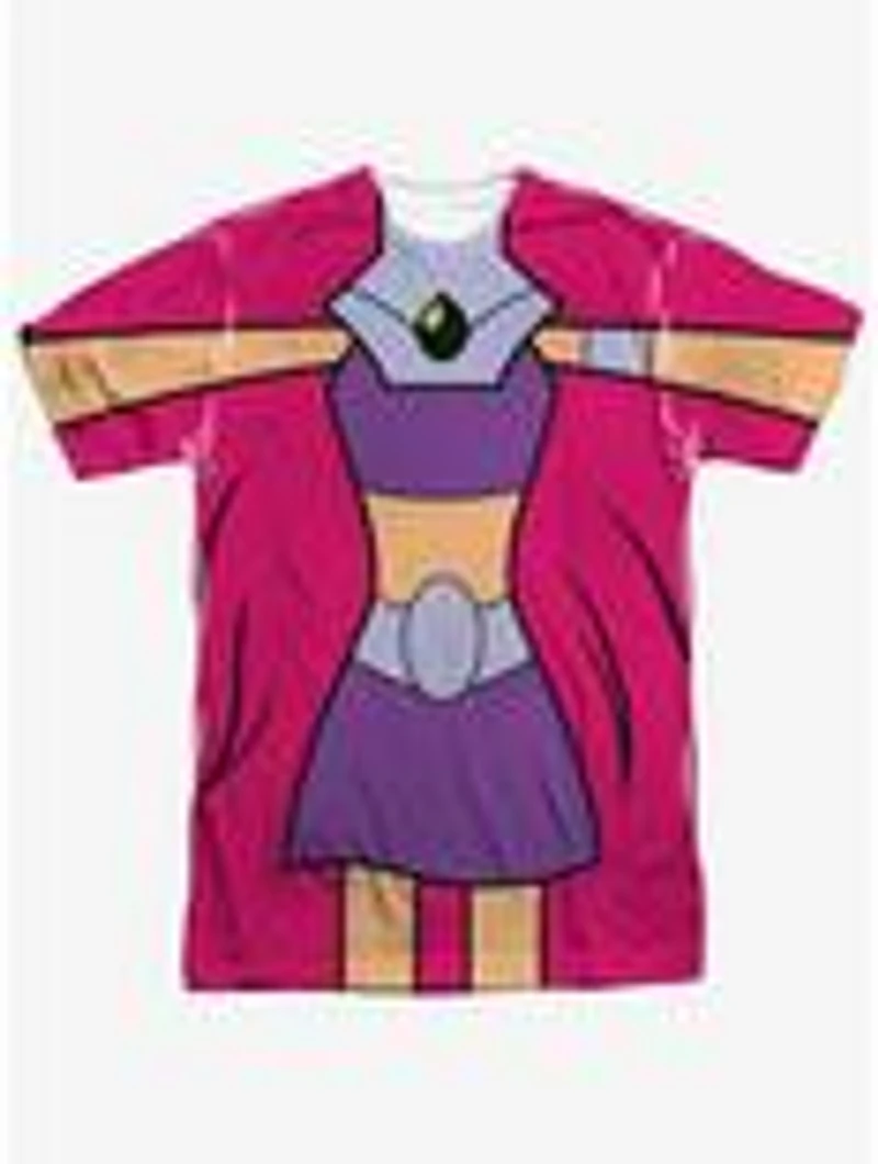 DC Comics Teen Titans Go! Starfire Costume Sublimated T-Shirt