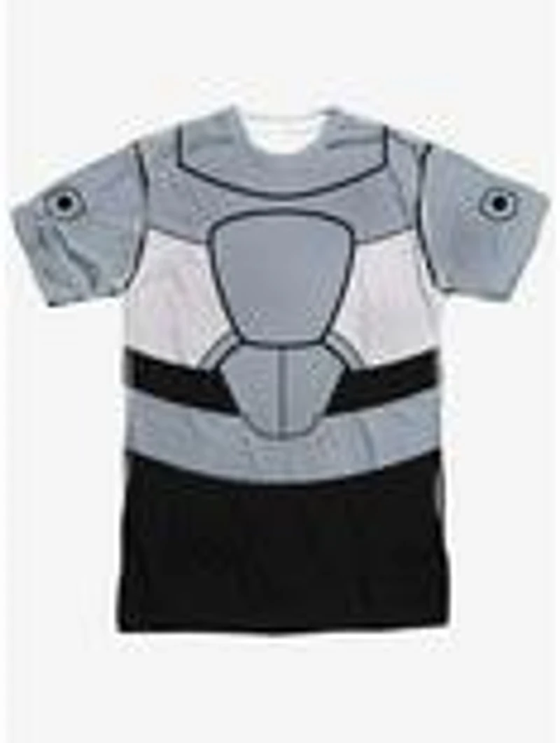 DC Comics Teen Titans Go! Cyborg Costume Sublimated T-Shirt
