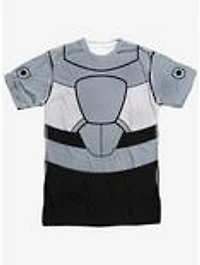 DC Comics Teen Titans Go! Cyborg Costume Sublimated T-Shirt