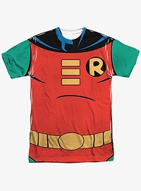 DC Comics Batman The Animated Series Robin Costume Sublimated T-Shirt