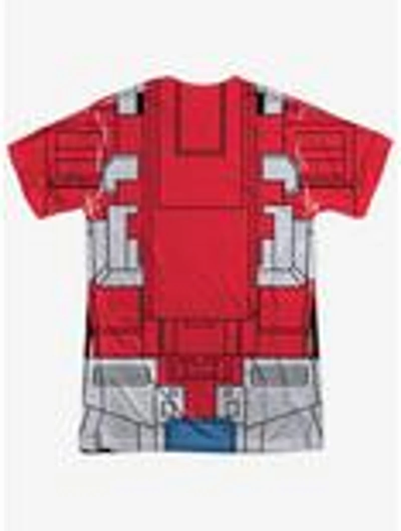 Transformers Optimus Prime Costume Sublimated T-Shirt