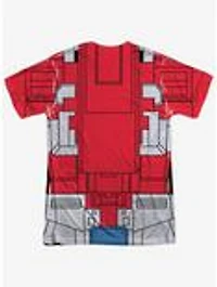 Transformers Optimus Prime Costume Sublimated T-Shirt
