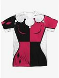 DC Comics Batman The Animated Series Harley Costume Sublimated T-Shirt
