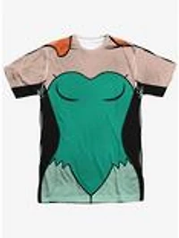 DC Comics Batman The Animated Series Poison Ivy Costume Sublimated T-Shirt