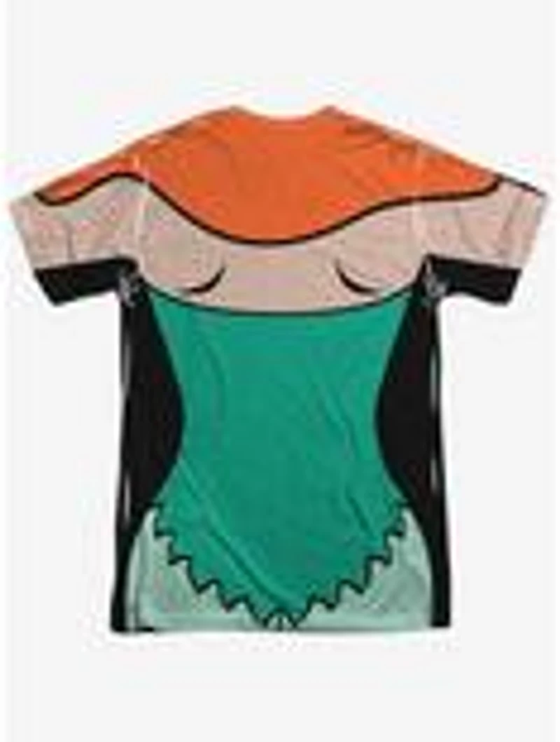 DC Comics Batman The Animated Series Poison Ivy Costume Sublimated T-Shirt