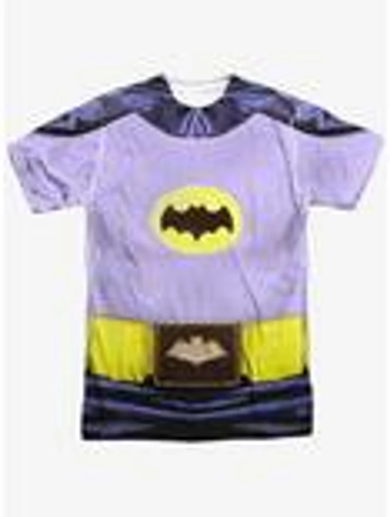 DC Comics Batman Classic TV Series Retro Bat Costume Print T-Shirt