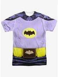 DC Comics Batman Classic TV Series Retro Bat Costume Print T-Shirt