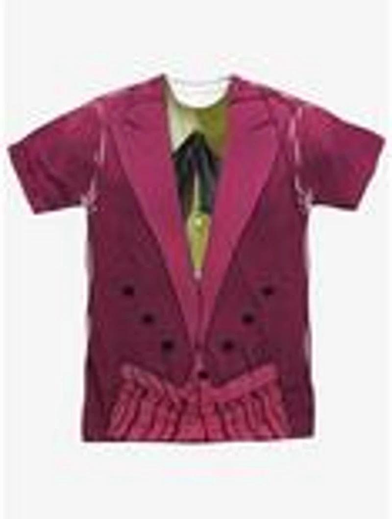 DC Comics Batman Classic TV Joker Costume Sublimated T-Shirt