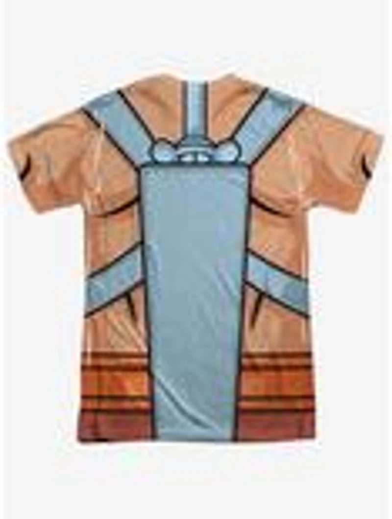 Masters Of The Universe Action Cartoon He-Man Costume Print T-Shirt