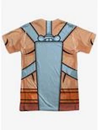 Masters Of The Universe Action Cartoon He-Man Costume Print T-Shirt