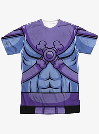 Masters Of The Universe Cartoon Skeletor Costume Print T-Shirt