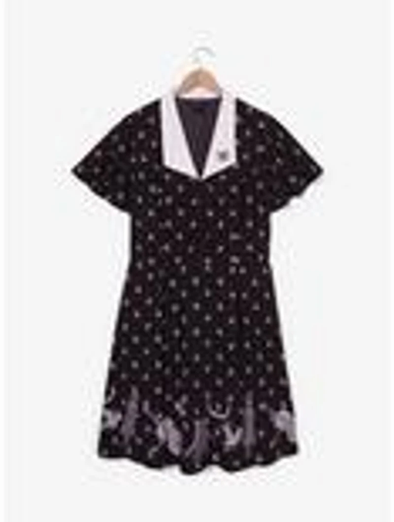 Wednesday Icons Plus Collared Dress - BoxLunch Exclusive