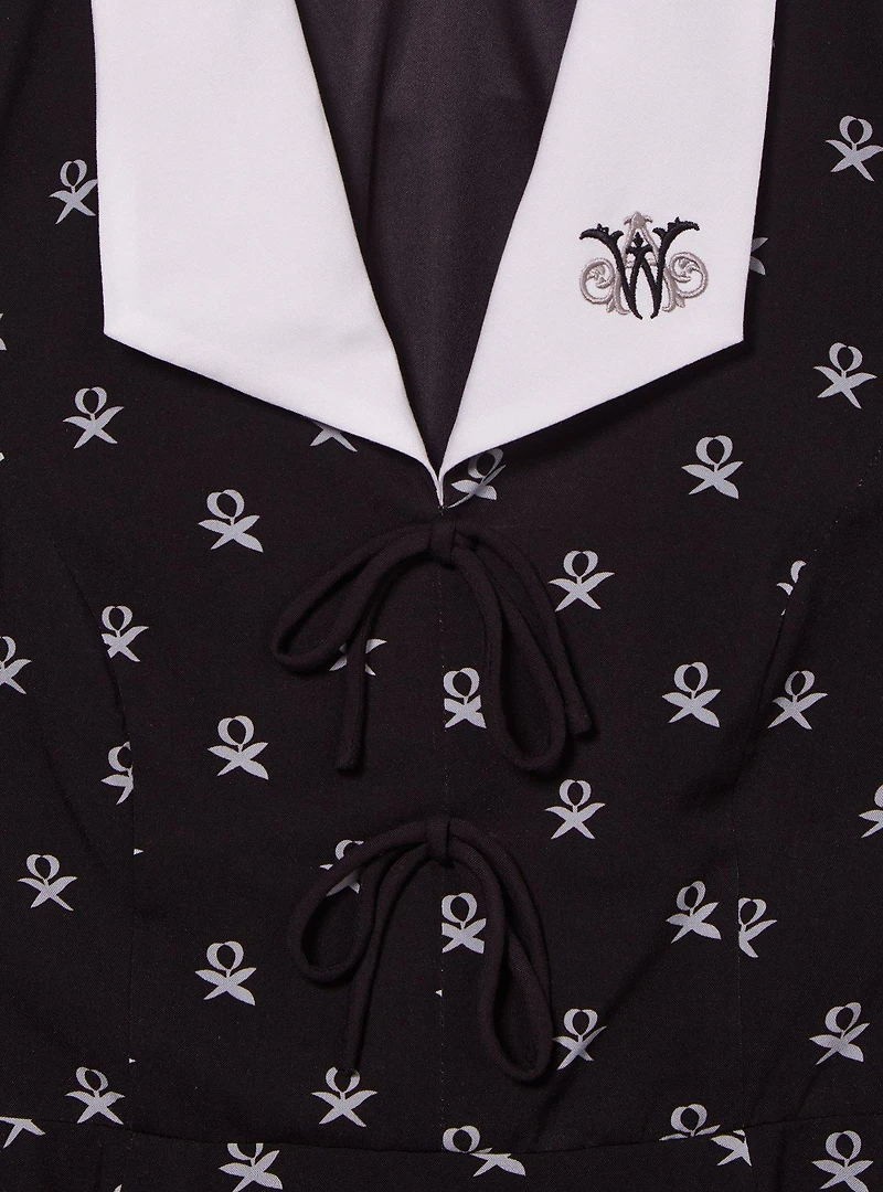 Wednesday Icons Plus Collared Dress - BoxLunch Exclusive