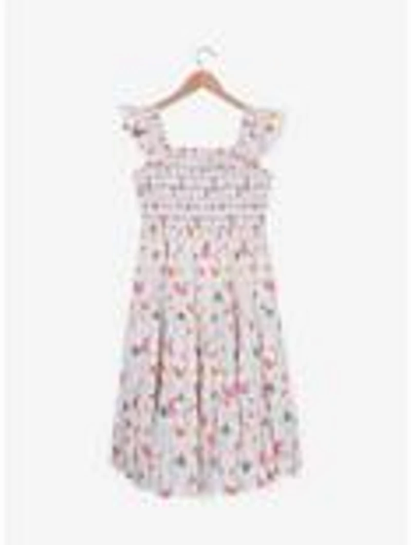 Disney Mickey Mouse Gingham Fruits Allover Print Tank Dress - BoxLunch Exclusive