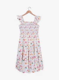 Disney Mickey Mouse Gingham Fruits Allover Print Tank Dress - BoxLunch Exclusive