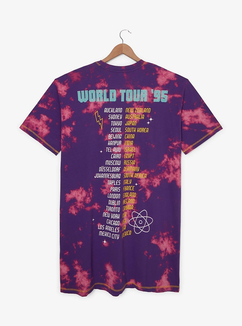Disney A Goofy Movie Powerline Tie-Dye Plus T-Shirt Dress
