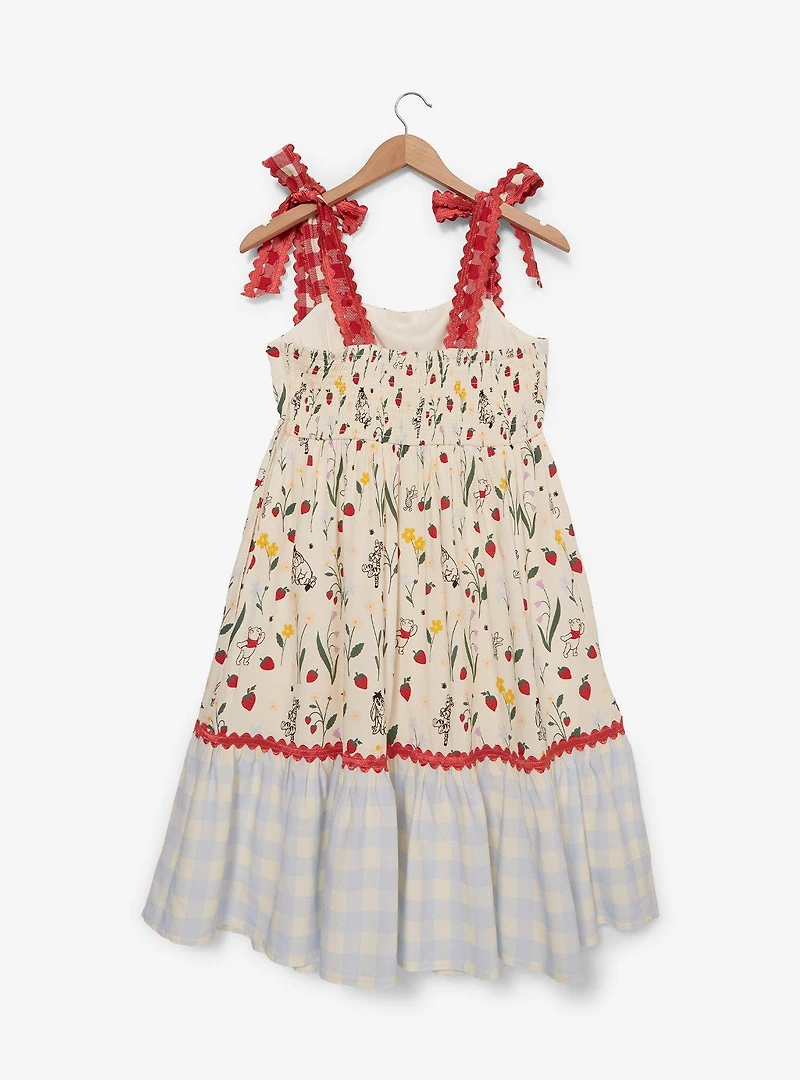 Her Universe Disney Winnie the Pooh Strawberry Plus Tie Dress