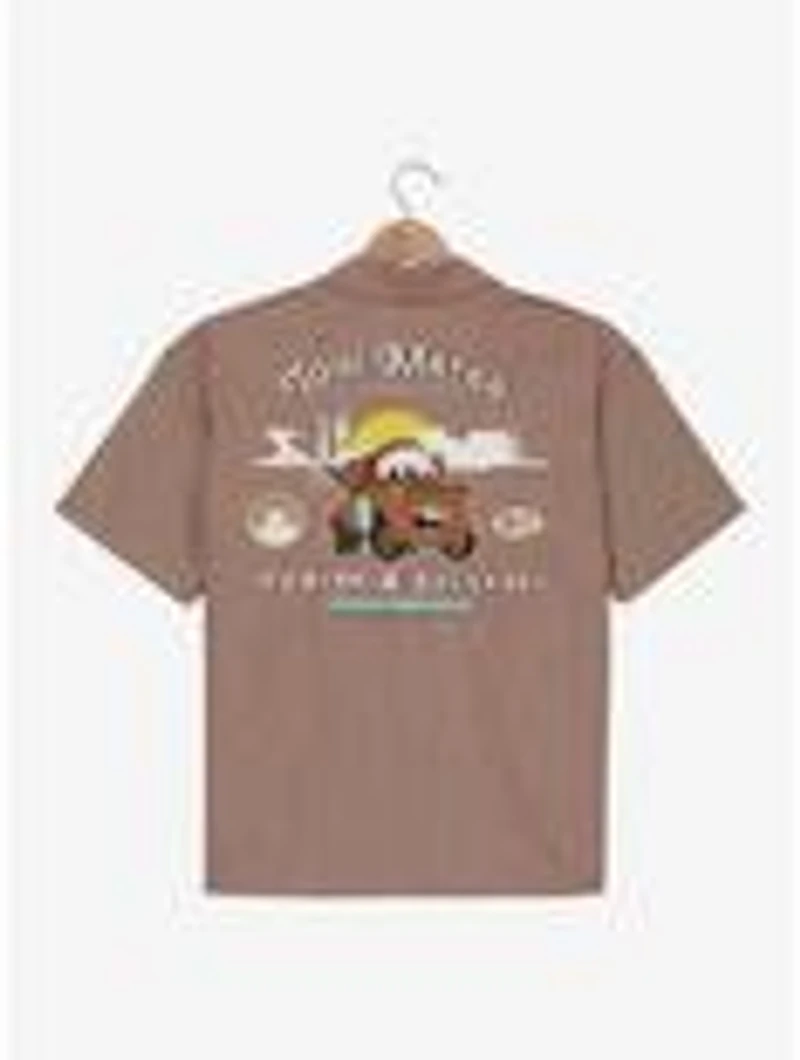 Disney Pixar Cars Tow Mater Woven Button Up — BoxLunch Exclusive